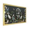 thumbnail image 2 of Designart 'Chinoiserie With Peonies and Birds IV' Traditional Framed Art Print, 2 of 4