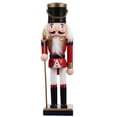 thumbnail image 1 of Nutcracker Soldier Decor Christmas Nutcracker Figure Wooden Nutcracker Soldier, 1 of 6