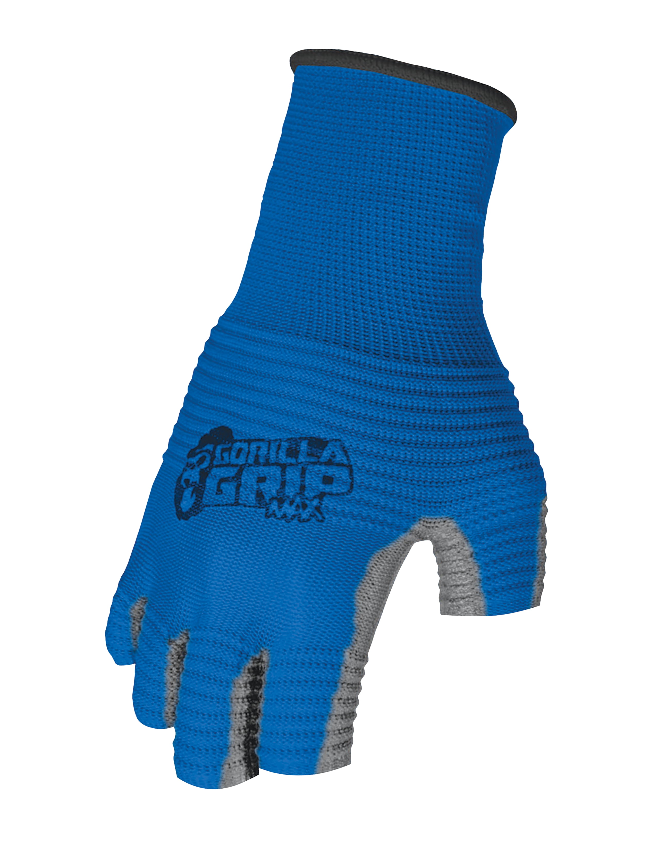 (2 pack) Gorilla Grip MAX Fingerless Glove No Slip Polymer Grip - One Size Fits Most, Model# 25820-26