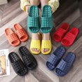 thumbnail image 3 of Zapatillas de casa de Interior para hombre y mujer, chanclas suaves y cómodas para el baño, zapatos planos familiares, sandalias de Hotel, moda de verano, 3 of 7