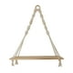 thumbnail image 1 of Xihbxyly Perchero de Pared Bohemio con Cuerda de Algodón y Marco de Madera, Decoración Rústica para El Hogar, Estante Multifuncional, Ideal para Oficina y Dormitorio, Regalo Perfecto, Tamaño 35 X 9,5, 1 of 2