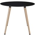thumbnail image 6 of Modway Track Round Dining Table in Black, 6 of 6