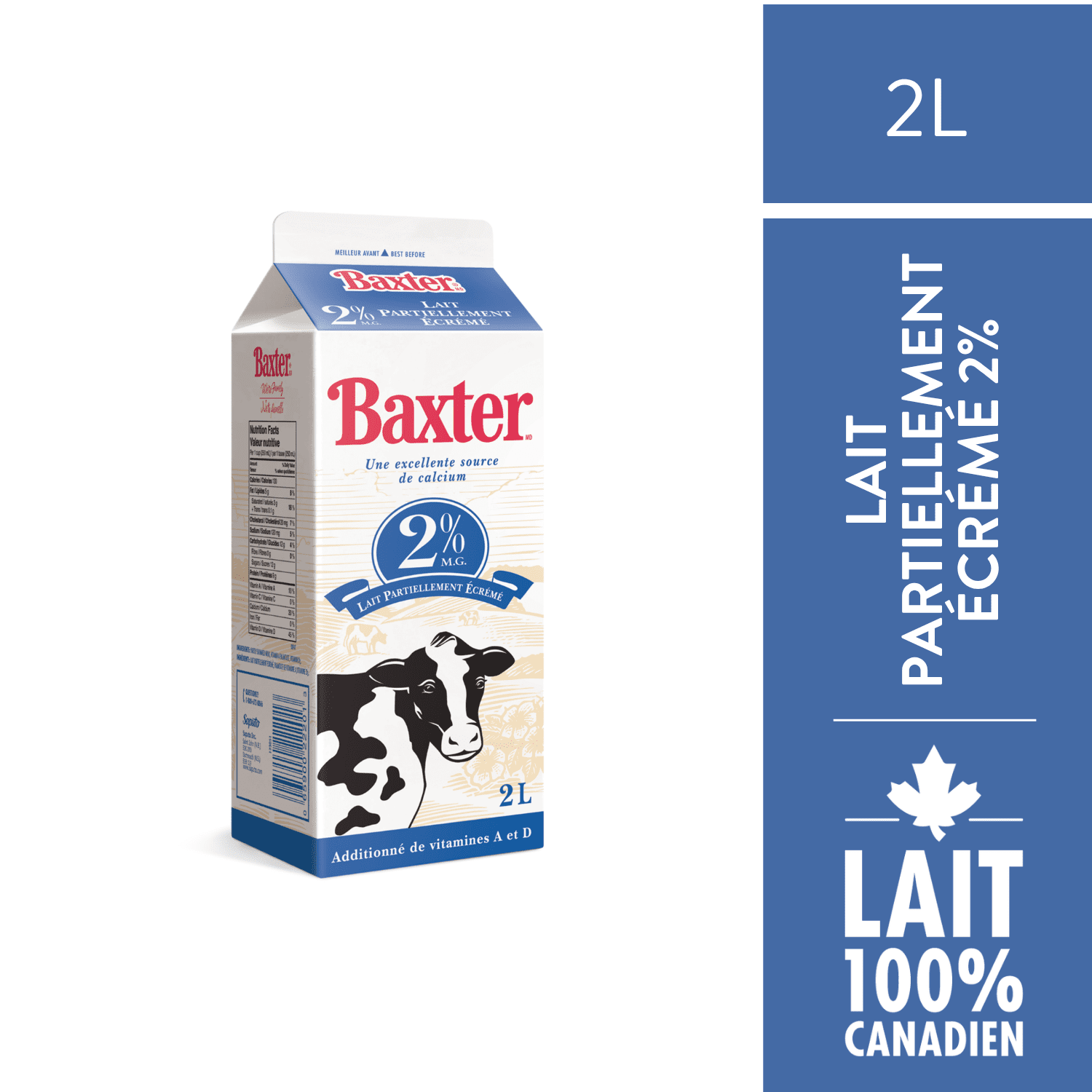 Baxter Lait 2 %