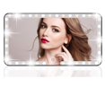 thumbnail image 1 of Espejo De Tocador Para Visera De Automóvil, 3 Modos De Luz Y 60 Led, Pantalla Táctil Regulable Recargable, Espejo De Maquillaje De Viaje, Universal Para Camión, Suv, Accesorios Esenciales Para Automóv, 1 of 5