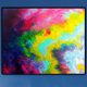 thumbnail image 1 of Cuadros Decorativos Kit de pintura por números DIY humos aceite arte imagen artesanía hogar pared decoración (BY007) Wdftyju de costura negro 4 estilos, 1 of 8
