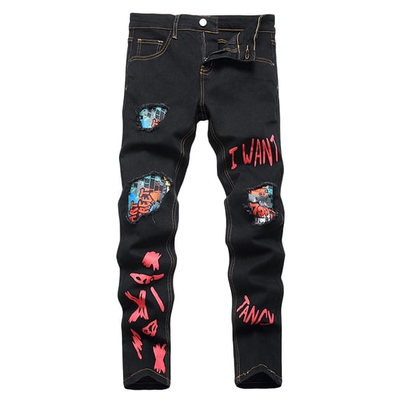 LNMQLPDBS Low Rise Jeans Baggy Low Waisted Jeans Y2k 3t Jeans Boys Camo Pants Boys Preppy Kids Clothes 10/12 Boys Clothes Little Boy Clothes, Black 10-11 Years