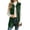 Army Green, variant on Livrdious Fall Cardigan for Women Sleeveless Open Front Cardigan Vest Casual Button Down Waffle Knit Coat, S-XXL