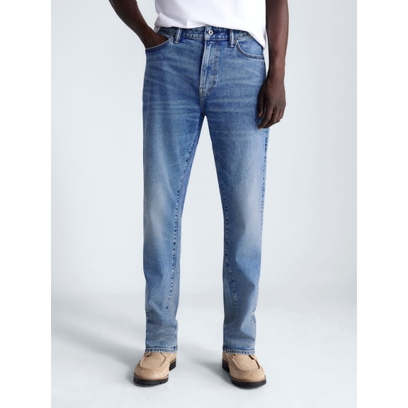Free Assembly Men's Straight Fit Jeans, Waist Sizes 29-40
