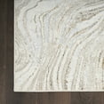 thumbnail image 5 of Nourison Glam Modern Grey Gold 2'3" x 7'6" Area Rug (2x8), 5 of 8