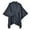 Black, variant on Winter Comfort Wrap for Casual Home - Soft Open Front Poncho Cape with Cozy Texture for All-Season Wear Navy,A