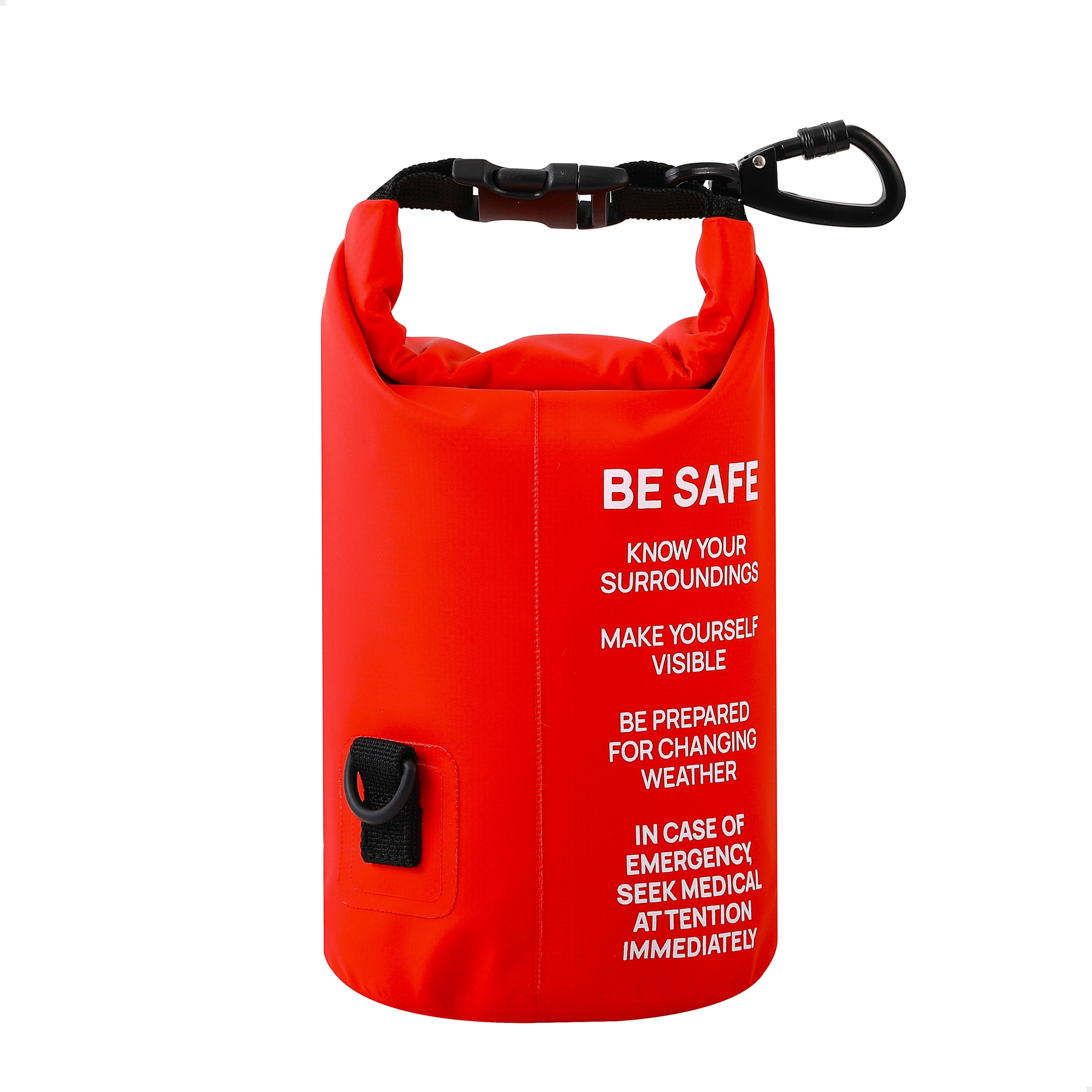 Breakwater Supply First Aid Kit Boat Emergency Kit, Marine Trauma Kit for Boating, Sailing, Fishing, Waterproof 100 Piece IFAK