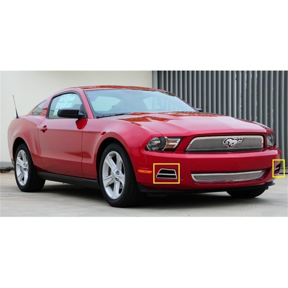 T-Rex Grilles 11518 T1 Series Bumper Trim Fits 10-12 Mustang