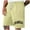 Light Yellow, variant on EHQJNJ Bib Cycling Shorts Men Male Shorts Resort Printed Shorts Elastic Waist Drawstring Style Holiday Beach Pants Slip Shorts,L