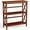 Natural, variant on Costway 3-Tier Bookshelf Wooden Open Storage Bookcase for Home Office Black