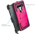 thumbnail image 3 of for LG Stylo 6 Case Phone Case Dual Layer Full-Body Rugged Clear Back Case Drop Resistant Shockproof Case with Built In Screen Protector (Pink), 3 of 4
