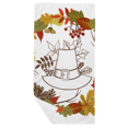 thumbnail image 1 of Garland Thanksgiving Day  Pattern Bath Towel Soft Washcloth Facecloth 35x70cm, 1 of 3