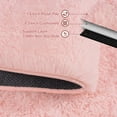 thumbnail image 2 of Pink Fluffy Rugs for Bedoom Girls, 5x7 Soft Faux Fur Area Rug - Cozy Fuzzy Plush Non-Slip Shaggy Carpet for Living Room, Kids Girls Room Home Dorm Nursery, 2 of 18