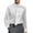 White, variant on Long Sleeve Shirts for Men Solid Color French Style Shirt Formal Banquet Gentleman Shirt with Mesh Panel Black XXL