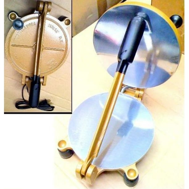 Mexican Cast Iron Electric Corn or Flower Tortilla Maker Gorditas Bunuelos