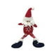 thumbnail image 1 of Peluche de Santa Claus chico con piernas largas sentado, 1 of 2