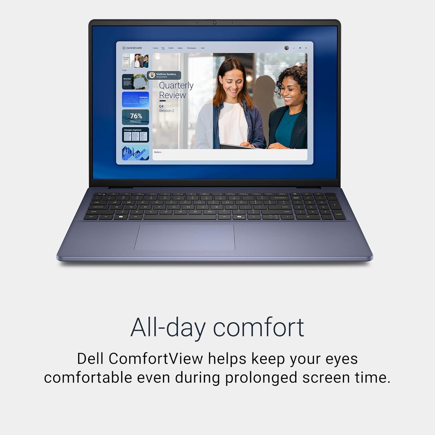 Dell 16 Laptop DC16256-16.0-inch 16:10 FHD+ Anti-Glare Non-Touch