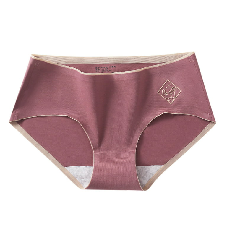 iOPQO underwear women Leak Proof Menstrual Period Panties Women Underwear  Waist Pants Pink XL