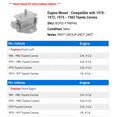 thumbnail image 2 of Engine Mount - Compatible with 1970 - 1972, 1975 - 1982 Toyota Corona 1971 1976 1977 1978 1979 1980 1981, 2 of 2