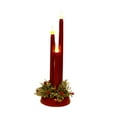 thumbnail image 2 of simhoa Christmas Flameless Candles Flameless Pillar Candles Photo Props LED Candles Red, 2 of 8
