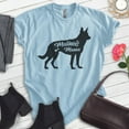 thumbnail image 2 of Malinois Mama, Unisex Women's Shirt, Belgian Malinois, Malinois Owner, Funny Dog Mama Gift, Heather Light Blue, Small, 2 of 6