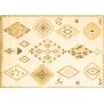 thumbnail image 1 of Ahgly Company Indoor Rectangle Solid Brown Modern Area Rugs, 7' x 10', 1 of 4