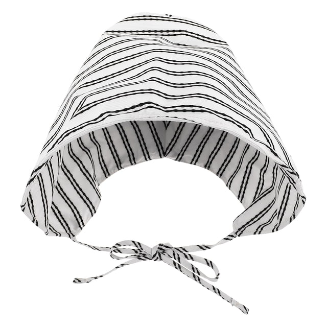 GOOHOCHY Sombrero de ala ancha a rayas para mujer, plegable, para playa, verano, protección UV, ligero, transpirable, para pesca al aire libre.