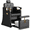 Black-Gold, variant on KIGOTY Reclining Pedicure Chair No Plumbing, Pedicure Station with Foot Bath & Hidden Platform, Adjustable Nail Salon Chair for Manicure Pedicure,Black-Gold