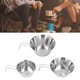 thumbnail image 5 of Cuenco Para Acampar Vajilla, Cuencos Para Acampar De Acero Inoxidable Pulido Borde Que Se Encrespa 3 PCS Para Montañismo ANGGREK Camping Picnic Bowl Tableware, 5 of 8