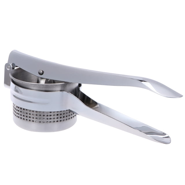 GOOHOCHY Exprimidor de frutas multifunción de acero inoxidable, exprimidor manual de patatas, triturador de alimentos