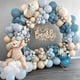 thumbnail image 2 of Kit de arco de guirnalda de globos para fiesta de cumpleaños de niño, globo de látex azul maca, decoración para baby shower, suministros de decoración para bodas, 2 of 5