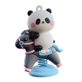 thumbnail image 1 of Car Spring Decoration Creative Shaking Head Ornament Stylish Desktop Doll Decoration Rocking Horse Panda, 1 of 9
