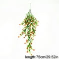thumbnail image 3 of HCBY Christmas Greenery Garland, Artificial Camellia and Money Leaf Vine for Festive Wall Hanging, Mantle Swag, Staircase & Home Holiday Decor Gift Idea, 3 of 6