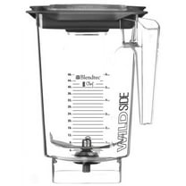 Blendtec Commercial WildSide Chef Blender Jar | 3 Qt. with Vented Gripper Lid