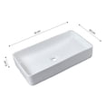 thumbnail image 4 of Esatto Econokit Magna NN Paquete Lavabo llave contra y céspol, 4 of 6