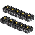 thumbnail image 1 of Batería Makita 18V 3.0Ah con Indicador de carga 10 Pzas negro estandar, 1 of 5