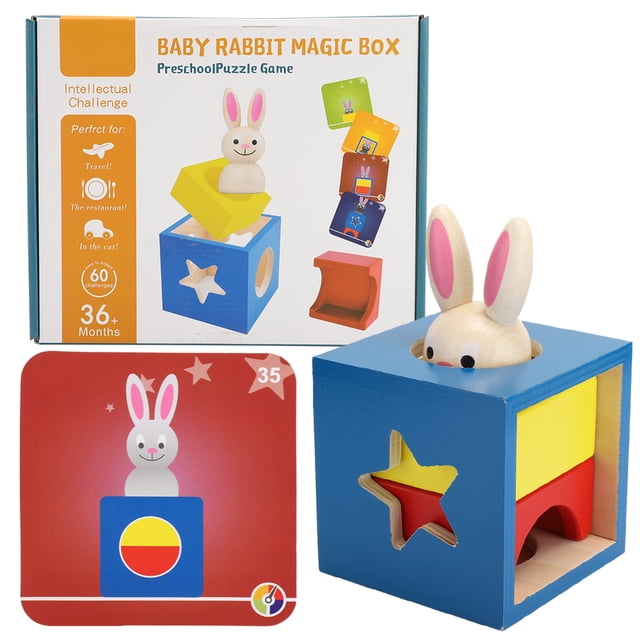 Puzzle Toy Kid Toy Baby Wooden Puzzle Block Box Toys Educational Interactive Toy For Children KidBaby Puzzle Toy