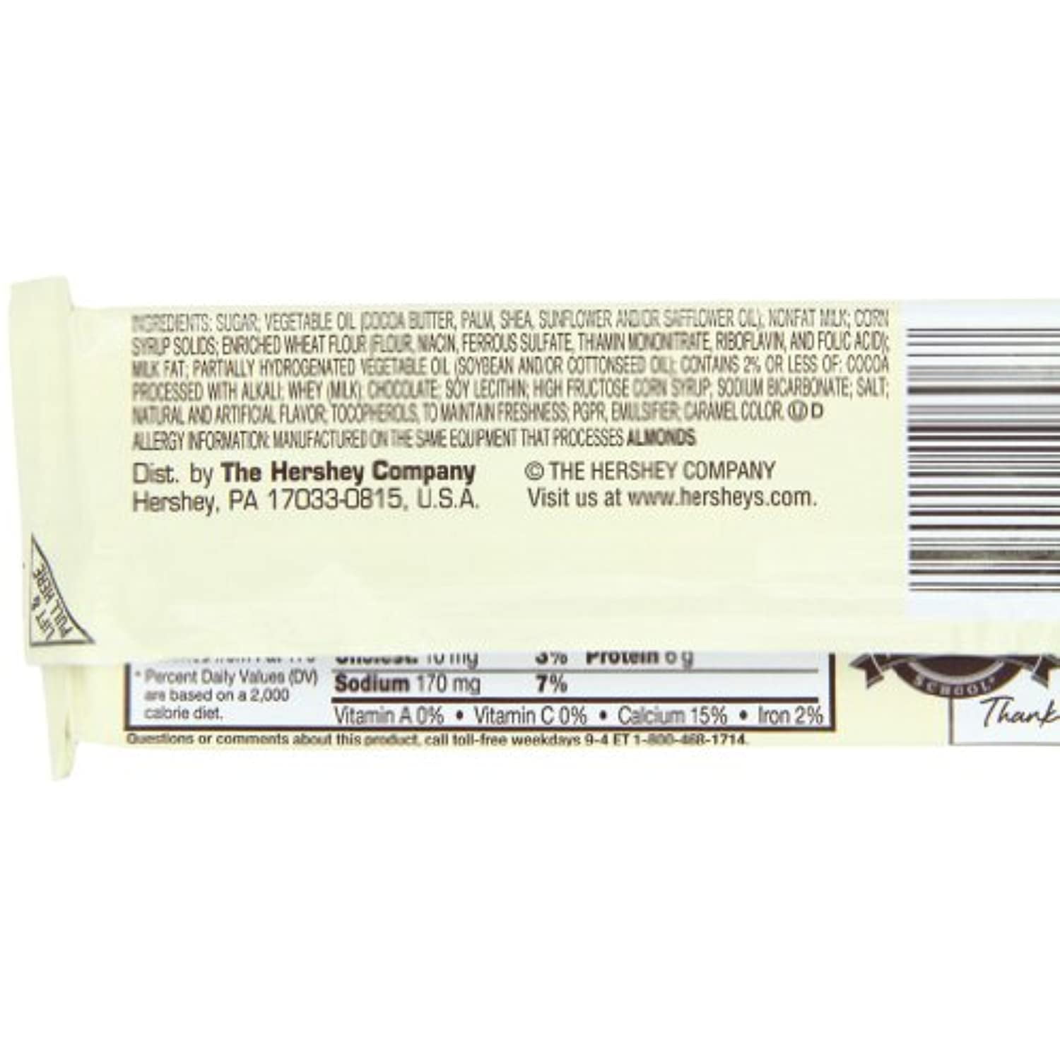 Hersheys Cookies N Creme Candy Bar, King Size (Pack Of 18)