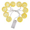 thumbnail image 4 of SDNall Battery-powered Lemon LED Decorative Light String 1.5 Meters Long 10 String Ligh, 4 of 9