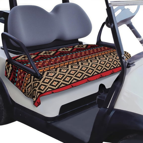 Classic Golf Cart Seat Cover 51" x 31", Microfiber Towel for EZGO, Yamaha, Club Car, Timeless Style and Comfort