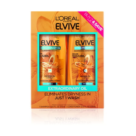 L'Oreal Paris Advanced Haircare Extraordinary Oil Shampoo & (Best Healthy Shampoo And Conditioner)