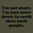thumbnail image 3 of CafePress - Im Not Short... T Shirt - Men's Classic Graphic Cotton T-Shirt, 3 of 4