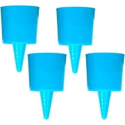 Iconikal Beach Sand Coaster Cup and Beverage Holder Set, 4-Pack