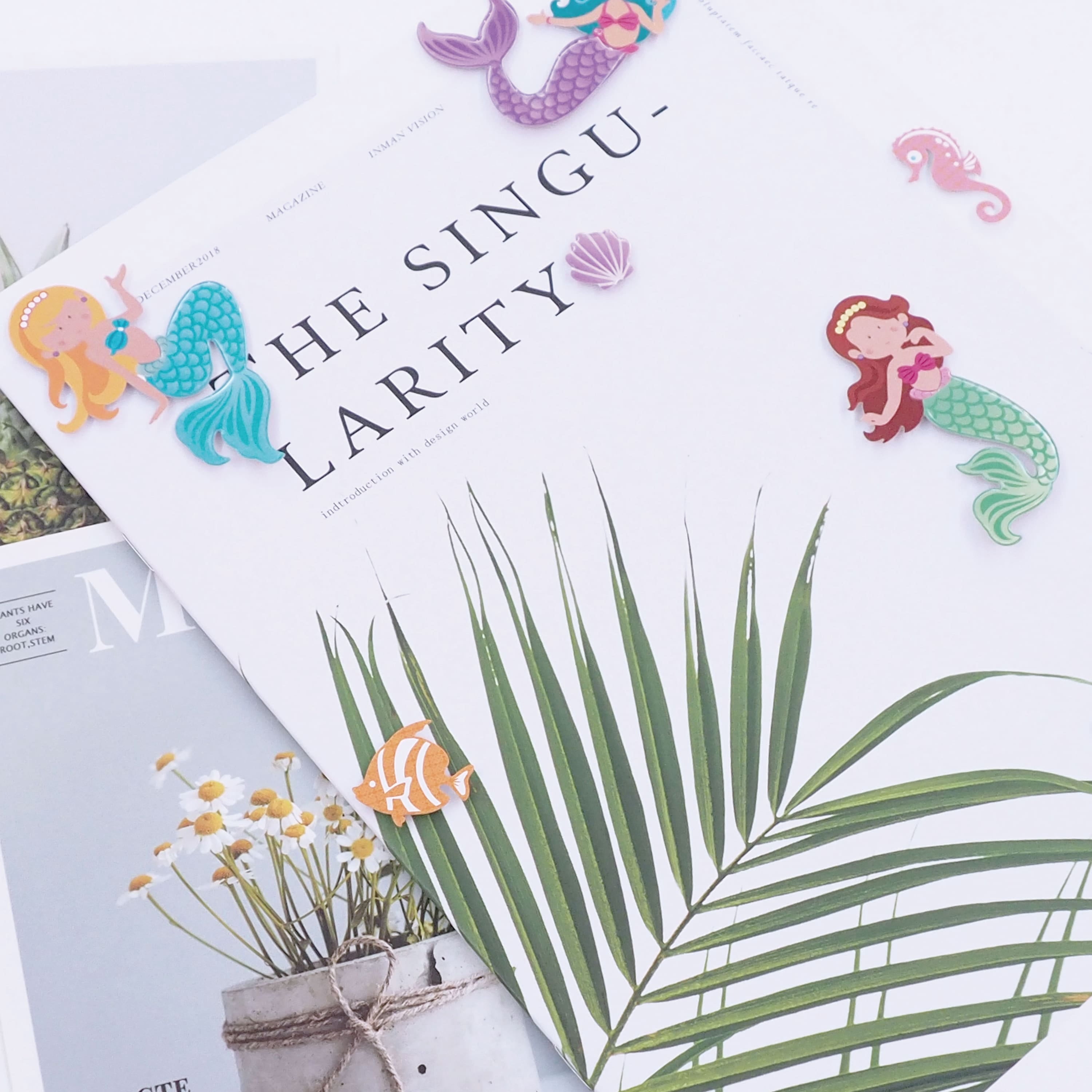 Recollections Mermaid Stickers, 12 Pack