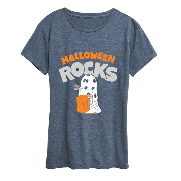 Peanuts - Halloween Rocks Short Sleeve Graphic T-Shirt