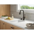 thumbnail image 7 of Delta 9678Tl-Dst Leland 1.8 GPM Single Hole Pull Down Touchless Bar Faucet - Black, 7 of 7